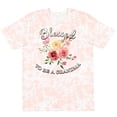 thumbnail image 3 of Inktastic Blessed to Be a Grandma Flowers T-Shirt, 3 of 5