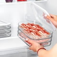 thumbnail image 1 of HLONK 3-Piece Stackable Meat Container Set for Fridge - Large Capacity  Reusable Lunch Meat Storage Boxes - Ideal for Kitchen Organization and Meal Prep, 1 of 9