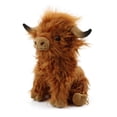 thumbnail image 2 of Highland cow moos, realistic soft and cute farm toy, naturli eco-friendly plush 26 cm 26s, 2 of 5