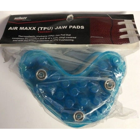 Schutt Sliding Pads - NEW AiR Maxx TPU Schutt Football Helmet Jaw Pads - One Pair - 1 1/8â€-SHIP N 24 H