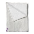 thumbnail image 2 of Lavender Soft Flannel Fleece Throw Blanket, Aromatic Herbs Bouquet on Rustic Wood Planks Fresh Country, Cozy Plush for Indoor and Outdoor Use, 60" x 80", Olive Green Pale Grey, by Ambesonne, 2 of 5