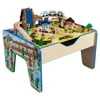 KidKraft Rapid Waterfall Train Set & Table with 46 Accessories Included