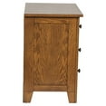 thumbnail image 4 of Bowery Hill Hardwood Oak Nightstand Rectangular 27" H x 27" W x 17" D, 4 of 7