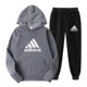 thumbnail image 3 of Sudadera con capucha y pantalones de chándal para hombre y mujer, ropa deportiva de marca de alta calidad, informal, con estampado relajado, para campamento y pesca, a la moda, novedad de otoño e invi, 3 of 5