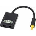 thumbnail image 5 of 1 a 2 Divisor de cable óptico digital Adaptador de audio Adaptador de audio de fibra óptica Adaptador divisor de fibra óptica Negro, Negro TUNC Sencillez, 5 of 5