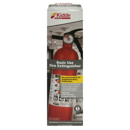 Kidde 1a10bc basic use fire extinguisher, 2.5 lbs. 2 (Best Household Fire Extinguisher)