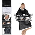 thumbnail image 2 of The Comfy | Oversized Microfiber & Sherpa Wearable Blanket, One Size Fits All, 2 of 5