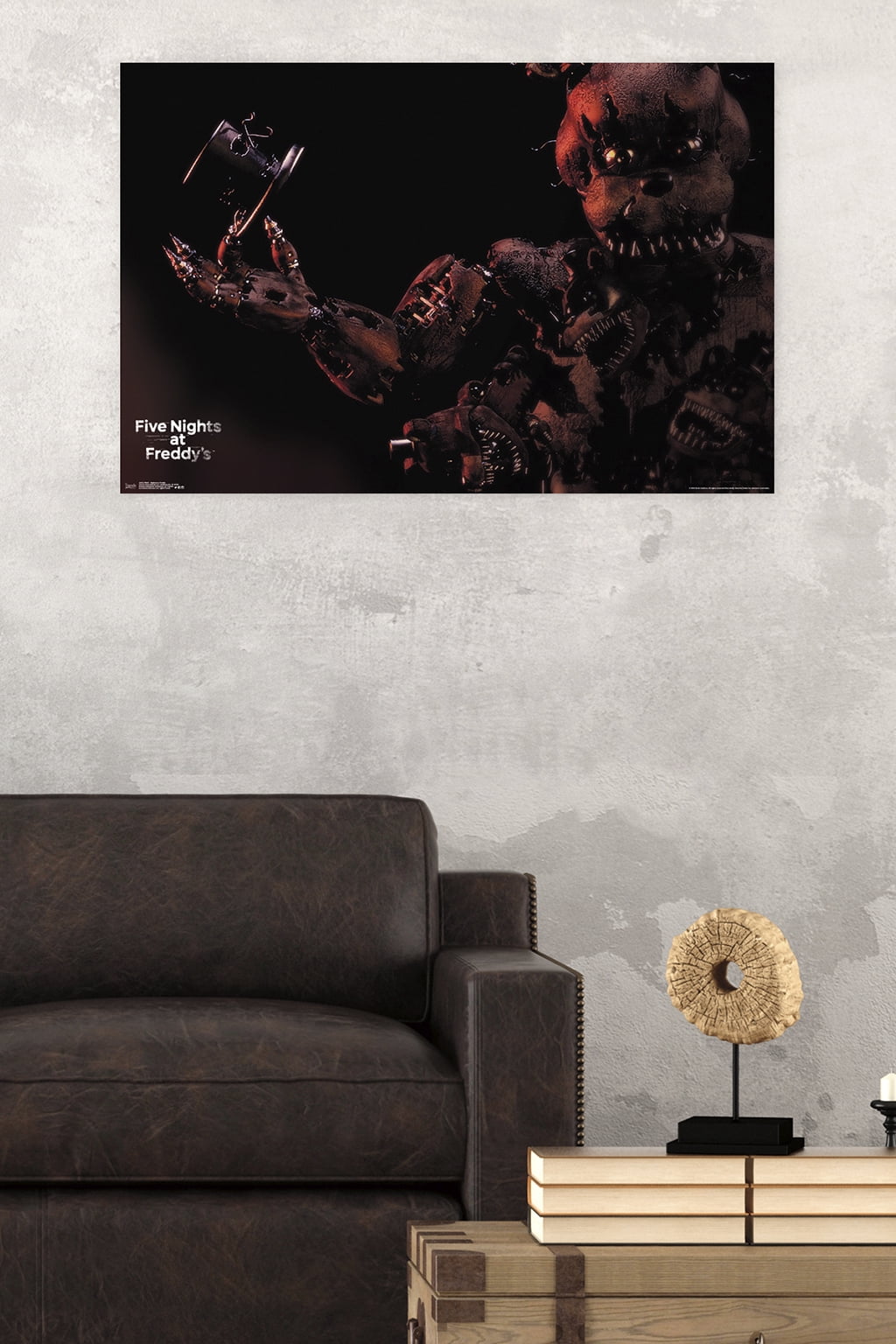 Five Nights at Freddy's - Nightmare Freddy Wall Poster, 22.375" x 34"