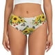 thumbnail image 1 of Fotbe Bird Sunflowers Calzones Estampados para Mujer – Ropa Interior de Algodón, Cómoda, Suave y Elástica-Large, 1 of 6