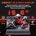 thumbnail image 7 of 15.6''Laptop Core i7-9750H (6C/12T) 16GB DDR4 RAM 512GB NVMe SSD Gaming Laptop, UHD Graphics 630 Win11 Pro PC,1920 * 1080 FHD IPS Display,BT4.2,WiFi 5,Type_C,6000Mah Battery, 7 of 7