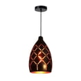 thumbnail image 2 of Lámpara de de hierro creativa, iluminación colgante LED, accesorios industriales para cocina, casa de té, comedor, decoración, adorno Estilo 3 Yinane Candelabro, 2 of 8