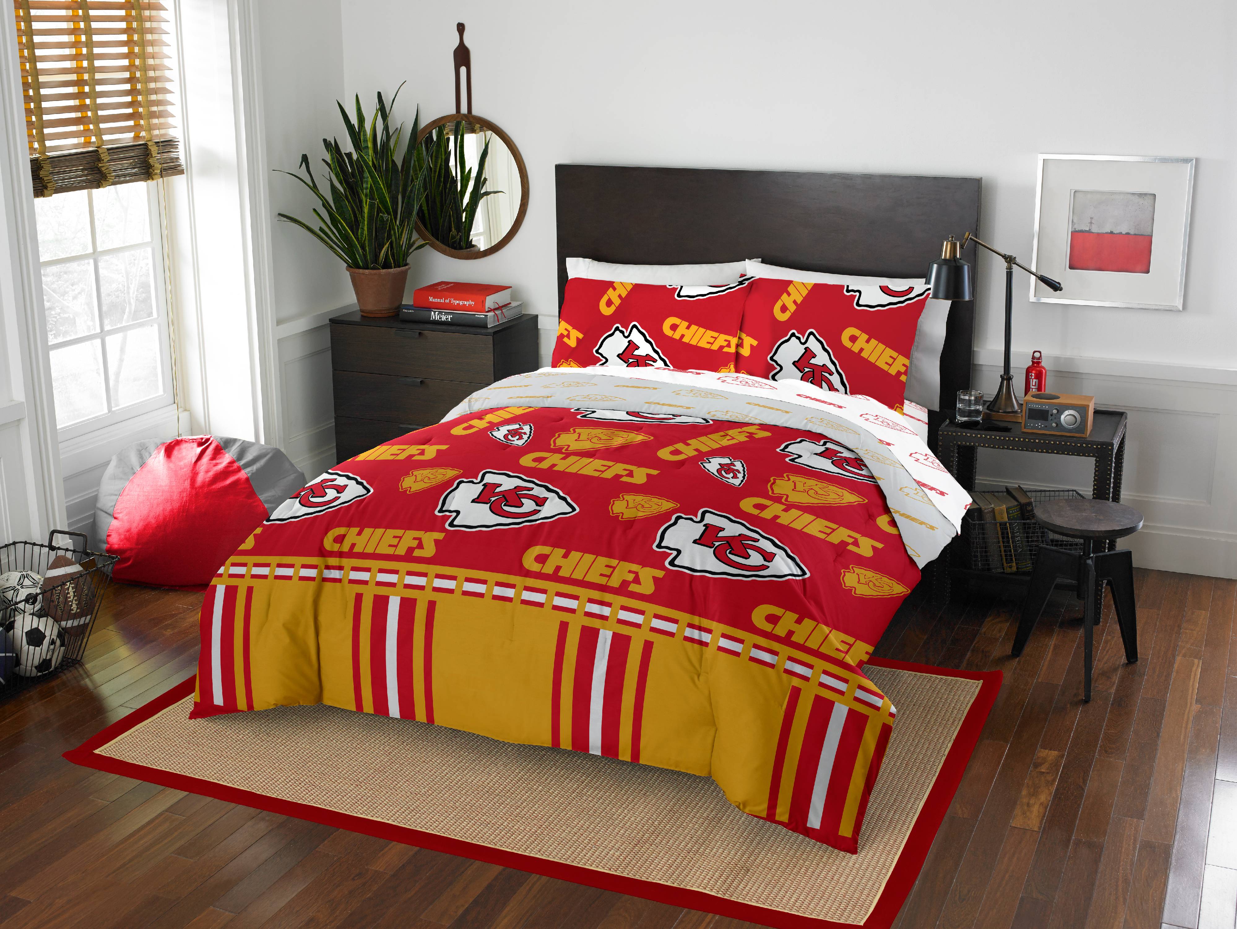 Kansas City Chiefs Bedroom Decor