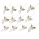 thumbnail image 2 of GOOHOCHY 12pcs Navidad Decoraciones Ángel Precioso Árbol de Navidad Colgantes (transparentes), 2 of 8