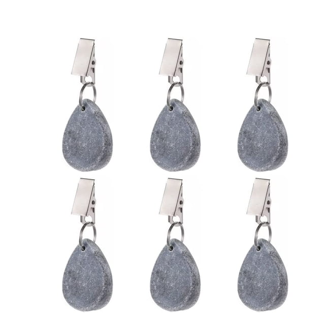 Pcs Weights for Outdoor Tablecloth, Outdoor Table Cloth Weights, Marble Tablecloth Clips for Outdoor Tablecloth for Outdoor, Garden, Party, Picnic(4*3.5cm)