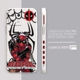 thumbnail image 3 of Phone Case For Xiaomi POCO F3 F4 F5 M2 M3 M4 M5 X2 X3 X4 X5 GT Pro 4G 5G Capa Funda Simple Liquid Silicone Case Marvel Deadpool, 3 of 5