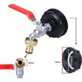 thumbnail image 2 of 1000L IBC Tank Tap with Hose Adapter, S60X6 Connection, Compatible with Standard IBC Containers, 2 of 5