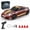 Red2, variant on 1/43 Mini RC Drift Car, 2.4G Full-Proportional Racing Cars with LED Lights, 4WD, 15 KM/H Speed Drift RC Car RTR for Adult