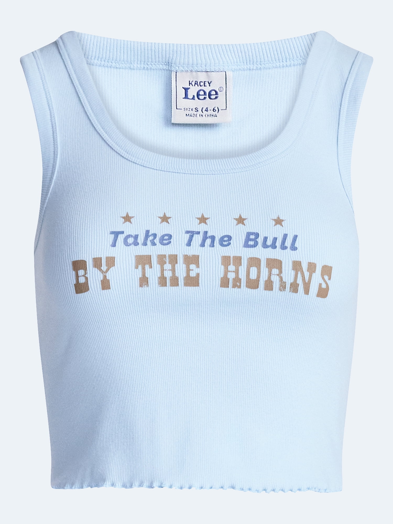 Kacey Lee Women's Middle of Nowhere Club Graphic Cutaway Tank Top