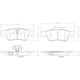 thumbnail image 2 of BALATAS CERAMICAS ML500 2008 al 2009 MERCEDES-BENZ 5.5L V8 Traseras BREMBO ., 2 of 5