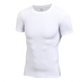 thumbnail image 1 of Men Compression O-Neck Long Sleeve Tight T-Shirts Quick-Dry Sweat Absorption Fitness Base Layer Tops M-XL, 1 of 6