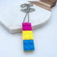 thumbnail image 5 of Pansexual Necklace for Men - Pansexual Jewelry for Women - Pride Accessories (Pansexual Necklace), 5 of 7