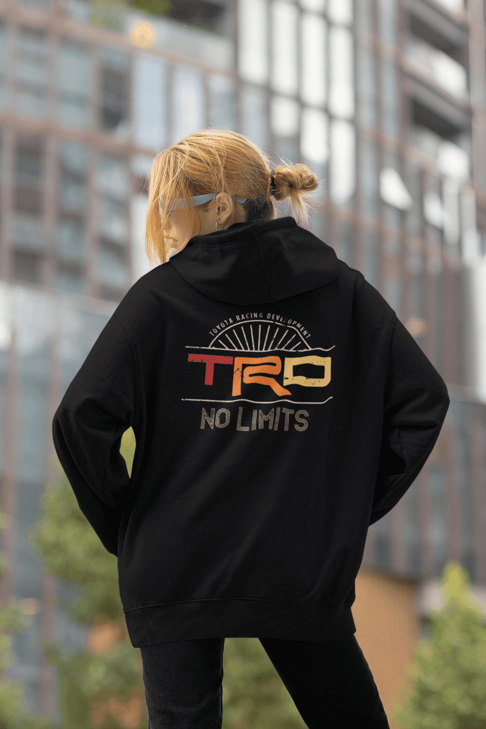 Toyota Zip-Up Hoodie-Toyota Racing Development No LImits