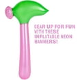thumbnail image 4 of Multi-Colored Assorted Neon Inflatable Hammer Party Favor 12-Pack 14 Inch, 4 of 5