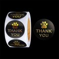 thumbnail image 3 of 1500 Pcs Round Kraft Stickers Thank for You Envelope Small Business, 3 of 5
