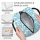 thumbnail image 3 of Easygdp Blue Snake Bolsa de Almuerzo Insulada Grande, Forro de Aluminio, Diseño Espacioso, a Prueba de Fugas, Ideal para Trabajo, Picnics, Viajes y Actividades al Aire Libre, 3 of 6