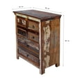 thumbnail image 4 of Homestock Eclectic Elegance 6 Drawer Antique Cabinet, 4 of 4