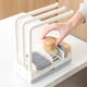 thumbnail image 4 of Toystoory Estante para fregadero, estante de drenaje de plástico ABS montado en encimera, estante organizador de almacenamiento para fregadero de cocina Organizadores de utensilios de cocina Gris Toystoory HA004852-02, 4 of 6