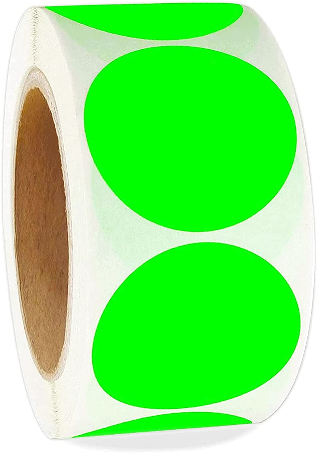 2 Inch ColorCode Labels Round Circle Stickers for Color Coding