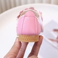 thumbnail image 6 of YunPes Girls Mary Jane Shoes Vintage Elegant Oxford Church Music Dress Shoes Toddler/Big Kids School Uniform Flats with Flower Ankle Strap, 6 of 9