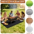 thumbnail image 3 of Gaderth 65 x 48 inches Under Grill Mat for Outdoor Grill, Double-Sided Fireproof Grill Pad for Fire Pit, Fireplace Mat Fire Pit Mat, Oil and Waterproof Protective Mat for Decks and Patios, 3 of 8