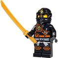 thumbnail image 1 of LEGO Ninjago Minifigura - Tunica Cole Zukin (Ninja Negro) co LEGO LEGO, 1 of 1