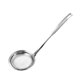 thumbnail image 4 of Cuchara espumadera de acero inoxidable Colador de alimentos Utensilio de cocina Mango largo Acero inoxidable L, 4 of 9