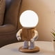 thumbnail image 5 of Lámpara de mesa vintage, luz nocturna regulable, estilo industrial, robot, lámpara de noche for dormitorio infantil, luz nocturna, 5 of 6