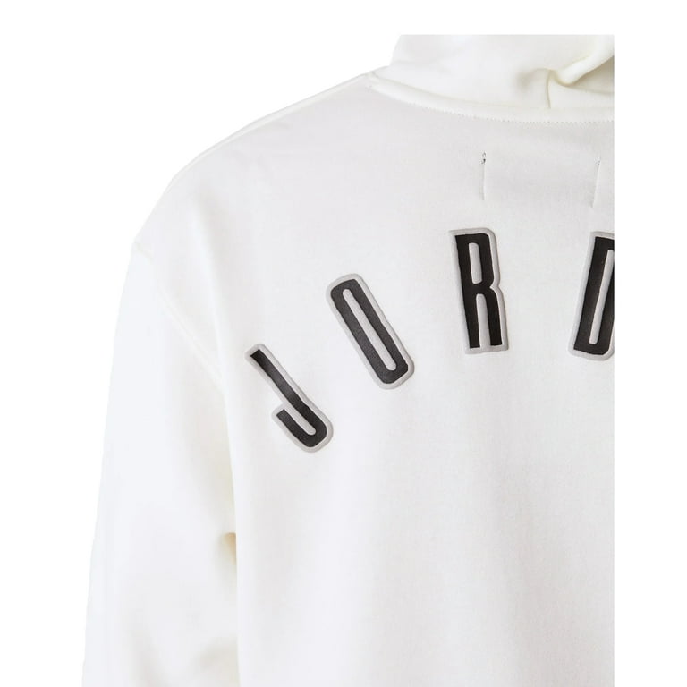 Jersey Flight Pullover Hoodie - White Jersey Flight Pullover Hoodie - White