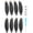 Gold, variant on YAHHU Replacement Drone Propellers Fit for DJI Mavic Mini 2, Gold Edge Premium PC Material Blade Accessories Set, 2 Pairs (4 Pieces) with Screws & Screwdriver (2.76 inches / 7 cm)