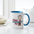 thumbnail image 4 of CafePress - Linus Happy Independence Day Mug - 11 oz Ceramic Mug - Novelty Coffee Tea Cup, 4 of 4