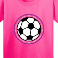 thumbnail image 4 of Inktastic Soccer Player Girls Sports Ball Youth T-Shirt, 4 of 5