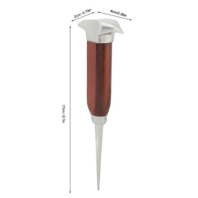 Machacador de hielo, picahielos de acero inoxidable de 6,7", picahielos de acero inoxidable, fiel a su promesa
