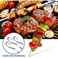 thumbnail image 3 of Marshmallow Roasting Sticks, BBQ Telescoping Smores Skewers,Campfire Roasting Sticks & Hot Dog Forks for Kids (10 pcs, 32"), 3 of 7