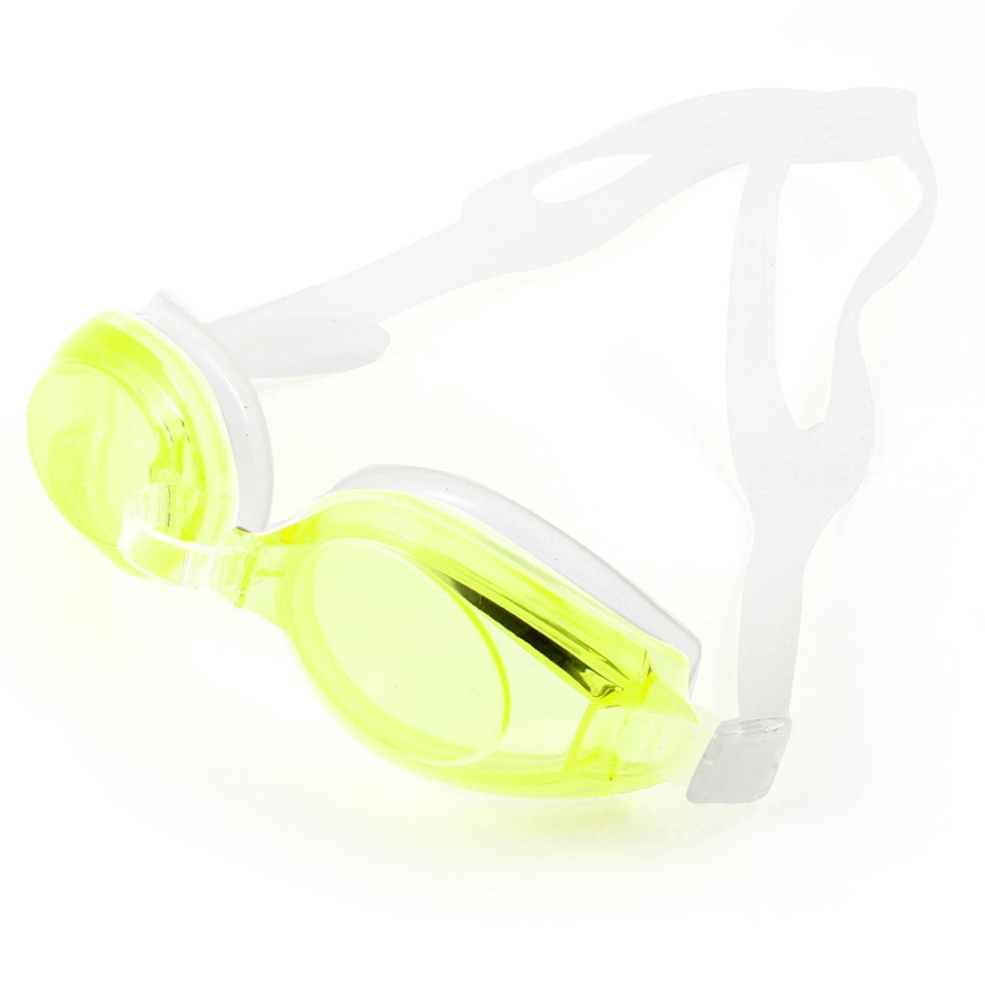 Stretchy Rubber Strap Anti-fog Underwater Glasses Swim Goggles w Earplugs For Children by