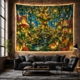 thumbnail image 6 of Highly Forest During With Magical Twilight Detailed Massive, Mystical Fantasy for Space Lovers, Galaxy Room Decor, Mother's Day Gift, Tapestry Wall Hanging for Bedroom and Dorm, 6 of 7