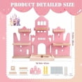 thumbnail image 3 of Tonie Shelf for Tonies Box Set - Tonie Storage for Tonie Box & Tonies Figures & Charging Station, Magnetic Wooden Floating Shelf for Toniebox & 15-33 Tonies Characters, Wall Mounted Rack,Castle Shape, 3 of 7