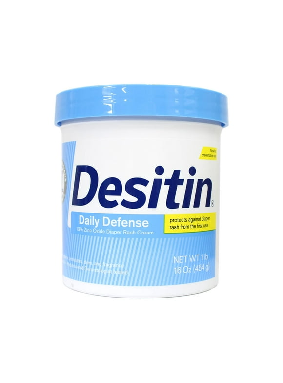 Desitin Diaper Rash Cream Rapid Relief, 16-Ounce Jar