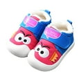 thumbnail image 2 of EnJoCho Toddler Boy Girl Thickened Sneakers Cartoon Animal Design Shoes Fall and Winter Soft Sole Non Slip Padded Cotton Shoes Lightweight Shoes Baby Casual Outing Sport Shoes, 2 of 6
