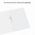 thumbnail image 4 of Apooke Customizable Talking Greeting Card Record Music Sounds Writeable Blank Card, 4 of 12