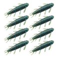thumbnail image 3 of Señuelos de pesca blandos kusrkot 8 piezas Azul negro, 3 of 8